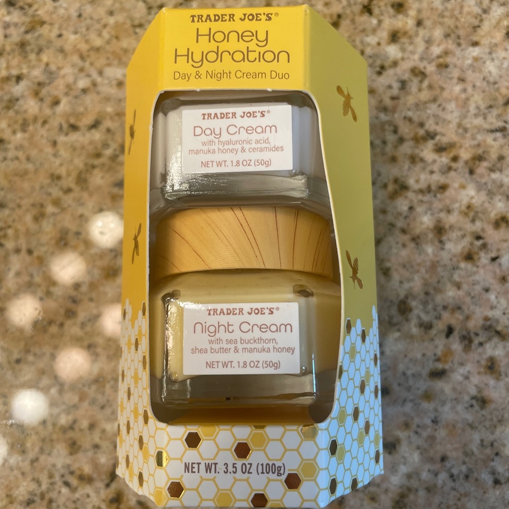 Trader Joe’s Manuka Honey Hydration Day & Night Cream Duo Hyaluronic Acid